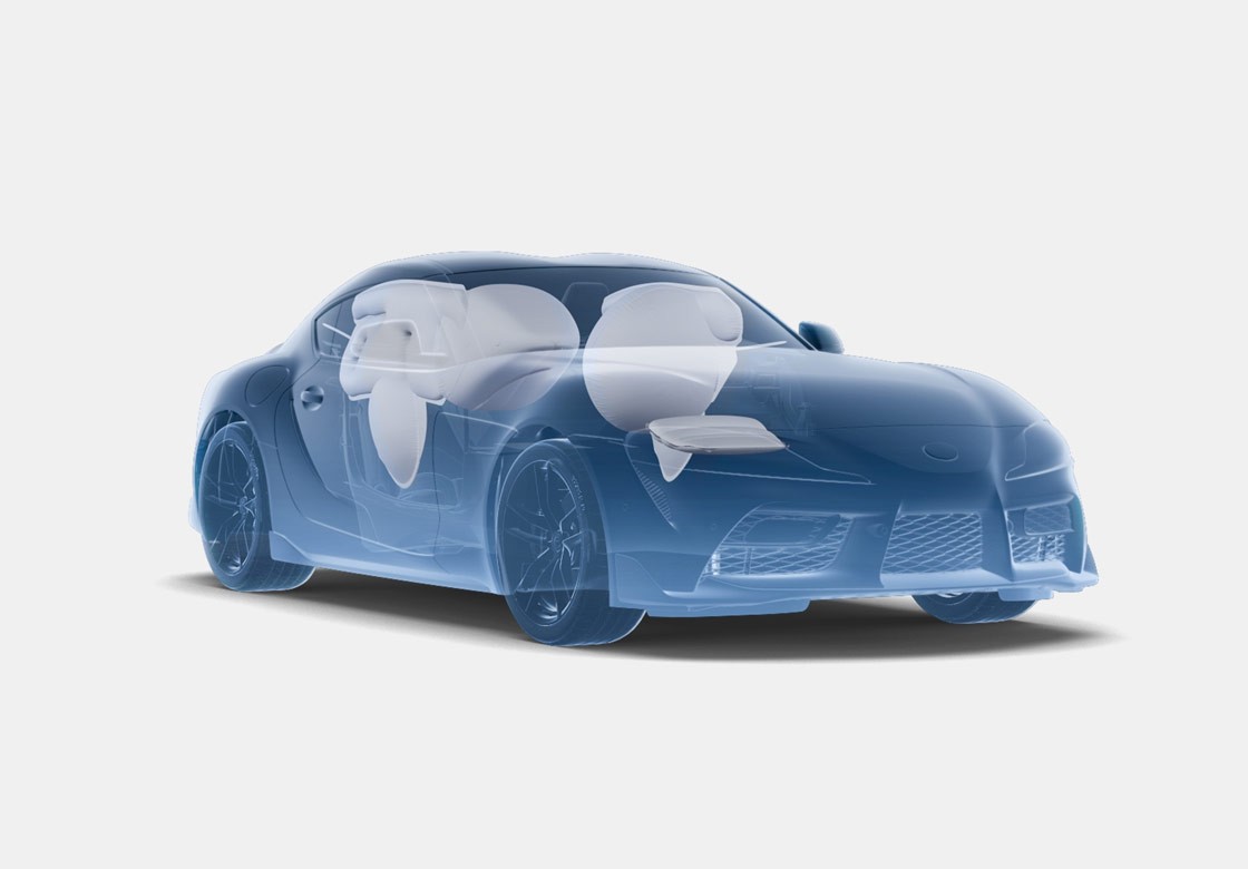 Toyota Supra Airbags