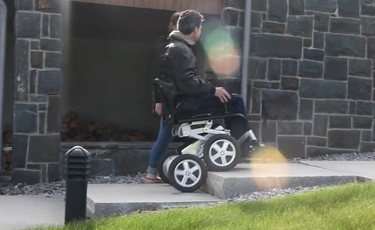 Toyota Levels Up. The Stair-Climbing Wheelchair.